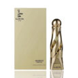 Top notes are Bergamot, Grapefruit and Geranium; middle notes are Tonka Bean, Aromatic Notes and Black Pepper; base notes are Vanilla, Ambergris and Musk.