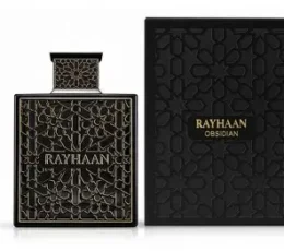 RAYHAAN Obsidian - Woody, Spicy, Amber, Masculine - Eau de Parfum-Long-Lasting Fragrance for Men, 3.4 Ounce / 100 ml